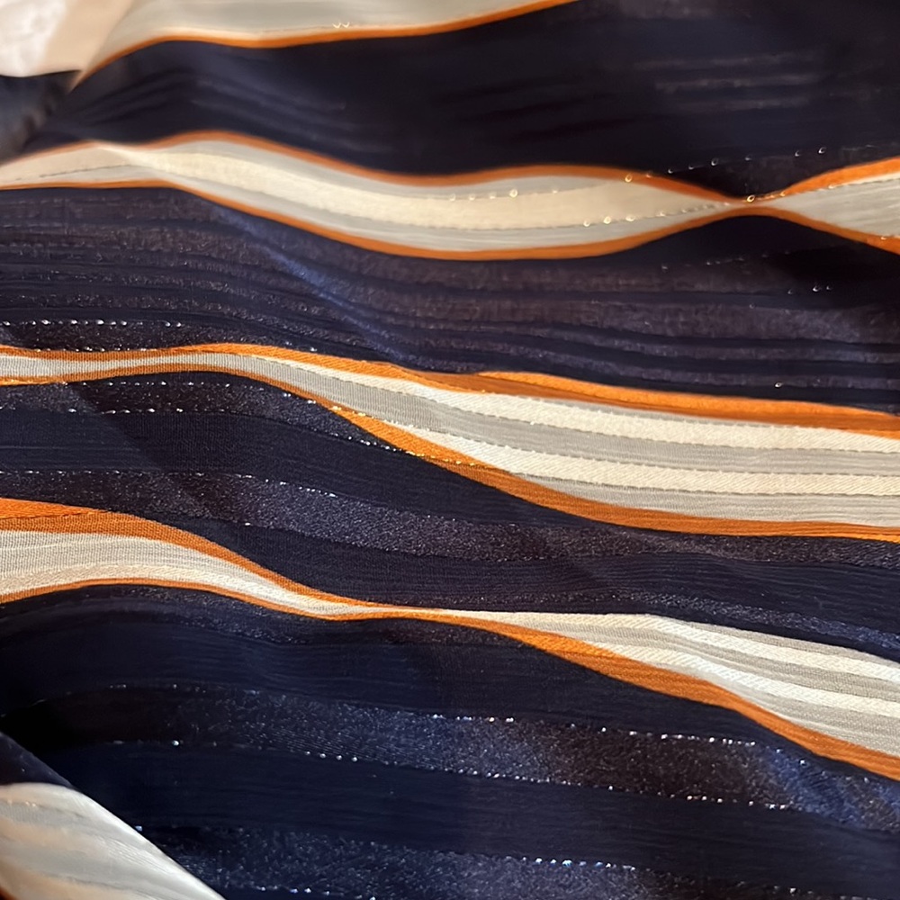 Signature by Robbie Bee navy/rust sleeveless dress, size 12, NWT - Picture 12 of 16